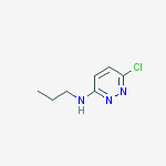 Structure of N-(6-Chloro-pyridazin-3-yl) propylamine