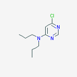 6-Chloro-N,N-dipropylpyrimidin-4-amine结构式