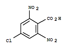 Chemical structure of 4-CHLORO-2,6-DINITROBENZOIC ACID