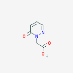 Structure of 2-[6-Oxo-1(6H)-pyridazinyl]acetic acid