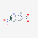 Structure of Methyl 5-Nitro-7-azaindole-2-carboxylate