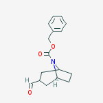 Structure of (3-EXO)-BENZYL3-FORMYL-8-AZABICYCLO[3.2.1]OCTANE-8-CARBOXYLATE