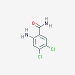 Structure of 2-Amino-4,5-dichlorobenzamide