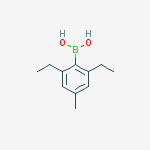Structure of 2,6-DIETHYL-4-METHYL-PHENYL BORONIC ACID