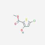Structure of Methyl 5-chloro-3-hydroxy-2-thiophenecarboxylate