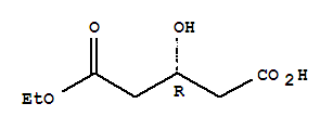 Structure of ETHYL (S)-3-HYDROXYGLUTARATE