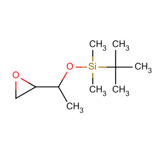 Structure of Silane, (1,1-dimethylethyl)dimethyl(2-oxiranylethoxy)-, (R)-