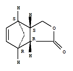Structure of 3-HYDROXYMETHYL-5-NORBORNENE-2-CARBOXYLIC ACID LACTON