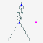 Structure of 4-(4-(DIDECYLAMINO)STYRYL)-N-METHYLPYRIDINIUM IODIDE