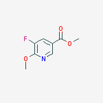 Structure of Methyl 5-fluoro-6-Methoxynicotinate