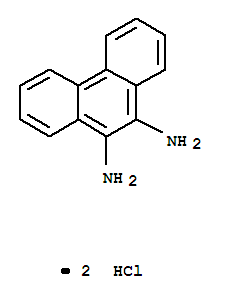 Structure of 9,10-DIAMINOPHENANTHRENE DIHYDROCHLORIDE