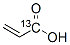 Structure of ACRYLIC ACID (1-13C)