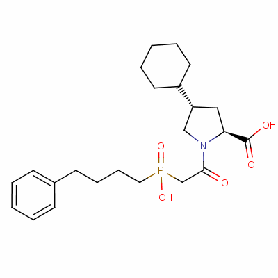 Structure of FOSINOPRILAT