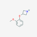 Structure of 3-(2-methoxyphenoxy)azetidine