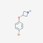 Structure of 3-(4-Bromo-phenoxy)-azetidine