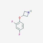 Structure of 3-(2,4-Difluorophenoxy)-azetidine