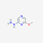 Structure of 2-Hydrazinyl-6-methoxypyrazine