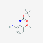 Structure of (2-AMINO-6-METHOXY-PHENYL)-CARBAMIC ACID TERT-BUTYL ESTER