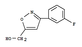 Structure of [3-(3-FLUORO-PHENYL)-ISOXAZOL-5-YL]-METHANOL