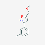 Structure of (3-M-TOLYL-ISOXAZOL-5-YL)-METHANOL