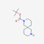 Structure of TERT-BUTYL 2,8-DIAZASPIRO[5.5]UNDECANE-2-CARBOXYLATE