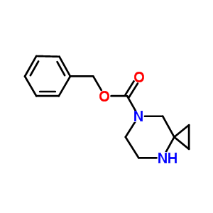 Structure of 4,7-DIAZA-SPIRO[2.5]OCTANE-7-CARBOXYLIC ACID BENZYL ESTER