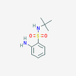 Structure of 2-Amino-N-(tert-butyl)benzenesulfonamide