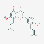 Structure of 8,3'-Diprenylapigenin