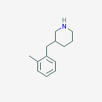 Structure of 3-(2-METHYL-BENZYL)-PIPERIDINE