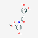 Chemical structure of Avenanthramide-C methyl ester
