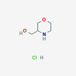 Structure of Morpholin-3-ylMethanol hydrochloride