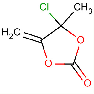 Structure of 1,3-Dioxolan-2-one, 4-chloro-4-methyl-5-methylene-