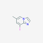 Structure of 8-Iodo-6-methylimidazo[1,2-a]pyridine