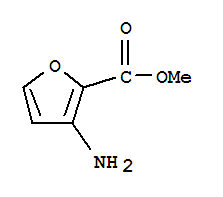 Structure of METHYL 3-AMINOFURAN-2-CARBOXYLATE