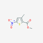 Structure of Methyl 3-methyl-5-nitrothiophene-2-carboxylate