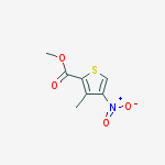 Structure of Methyl 3-methyl-4-nitrothiophene-2-carboxylate