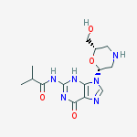 Structure of N-[6,9-Dihydro-9-[(2R,6S)-6-(Hydroxymethyl)-2-Morpholinyl]-6-Oxo-1H-Purin-2-Yl]-2-Methyl-Propanamide