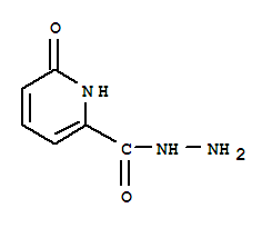 Structure of 2-Pyridinecarboxylic  acid,  1,6-dihydro-6-oxo-,  hydrazide