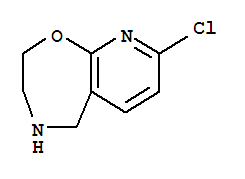 Structure of 8-Chloro-2,3,4,5-tetrahydropyrido[3,2-f][1,4]oxazepine
