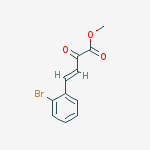 Structure of Methyl (3E)-4-(2-bromophenyl)-2-oxobut-3-enoate