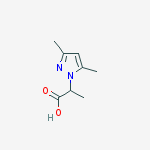 Structure of 2-(3,5-Dimethyl-1H-Pyrazol-1-Yl)Propanoic Acid