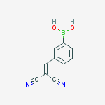 Structure of 3-(2,2-Dicyanovinyl)phenylboronic acid