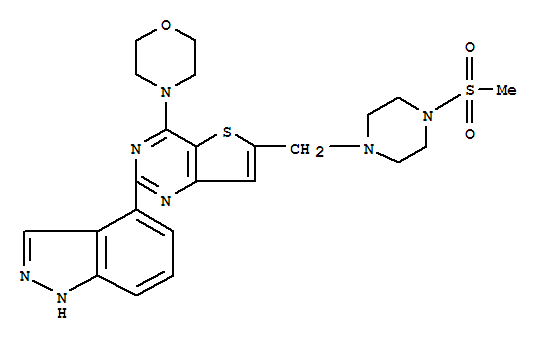 Structure of Pictilisib (GDC-0941)
