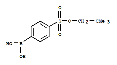 Structure of 4-(Neopentyloxysulfonyl)phenylboronic acid