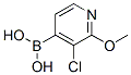 Structure of 3-Chloro-2-methoxypyridin-4-ylboronic acid