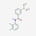 Structure of 3-(2,3-Dimethylphenylcarbamoyl)phenylboronic acid
