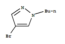 4-Bromo-1-butyl-1H-pyrazole结构式