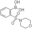 Structure of 2-(Morpholinosulfonyl)phenylboronic acid