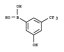 Structure of 3-borono-5-hydroxybenzotrifluoride