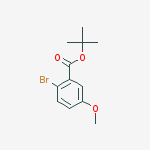 tert-Butyl 2-bromo-5-methoxybenzoate结构式